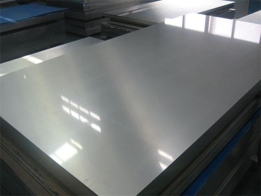 Bright Surface 6063 Aluminum Plate 0 . 45 - 0 . 9% Magnesium Anti Rust
